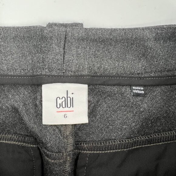CAbi Gray Stretch Classic Dress Pants | Size 6 - Picture 8 of 10